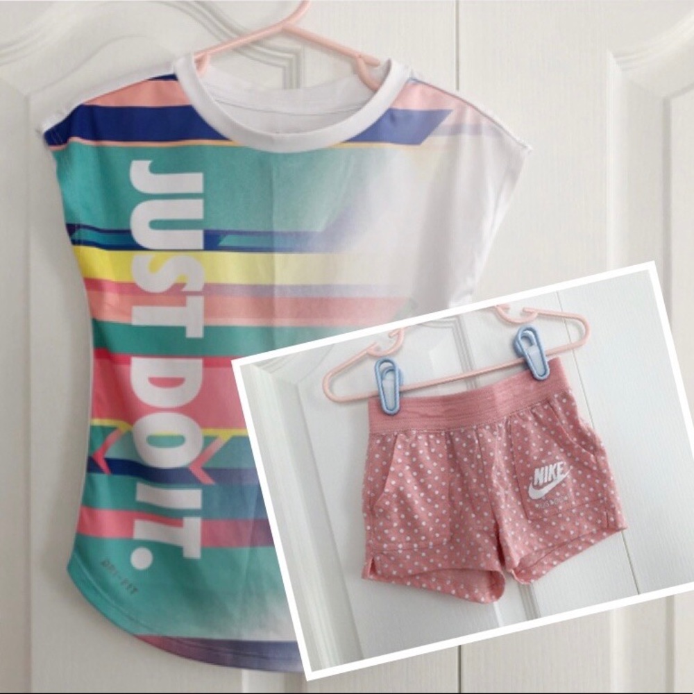 Nike Dri-FIT Girls Top and Bottom Set